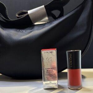 L'Absolu Rouge Drama Ink Liquid Lipstick - French Touch & Lancôme crossbody